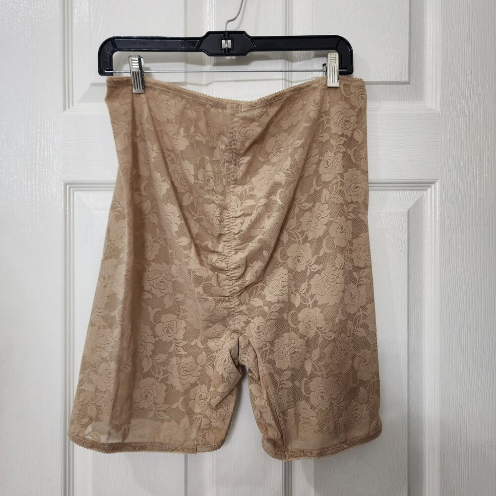 Beige Elegance Panty Shorts by Bandelettes | X-Large - Picture 2 of 4